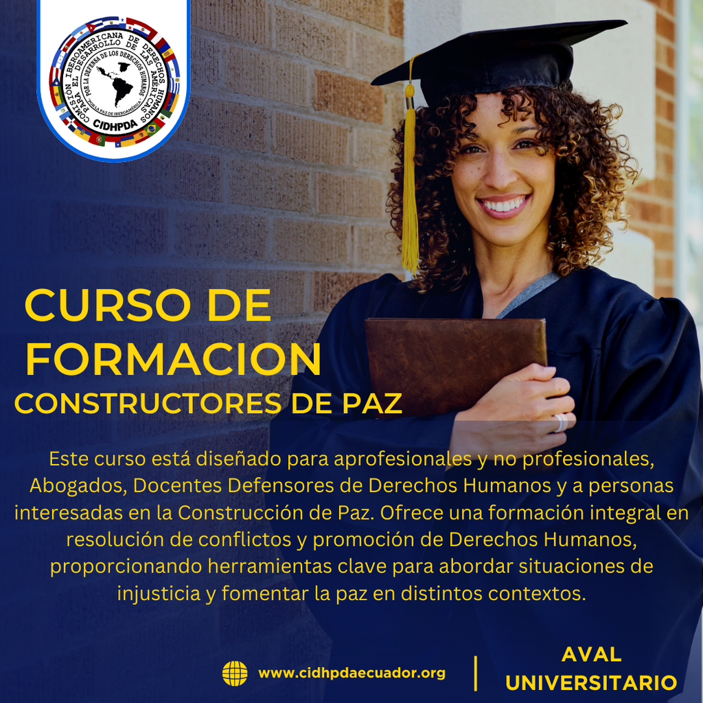 Curso de Formación en Constructores de Paz